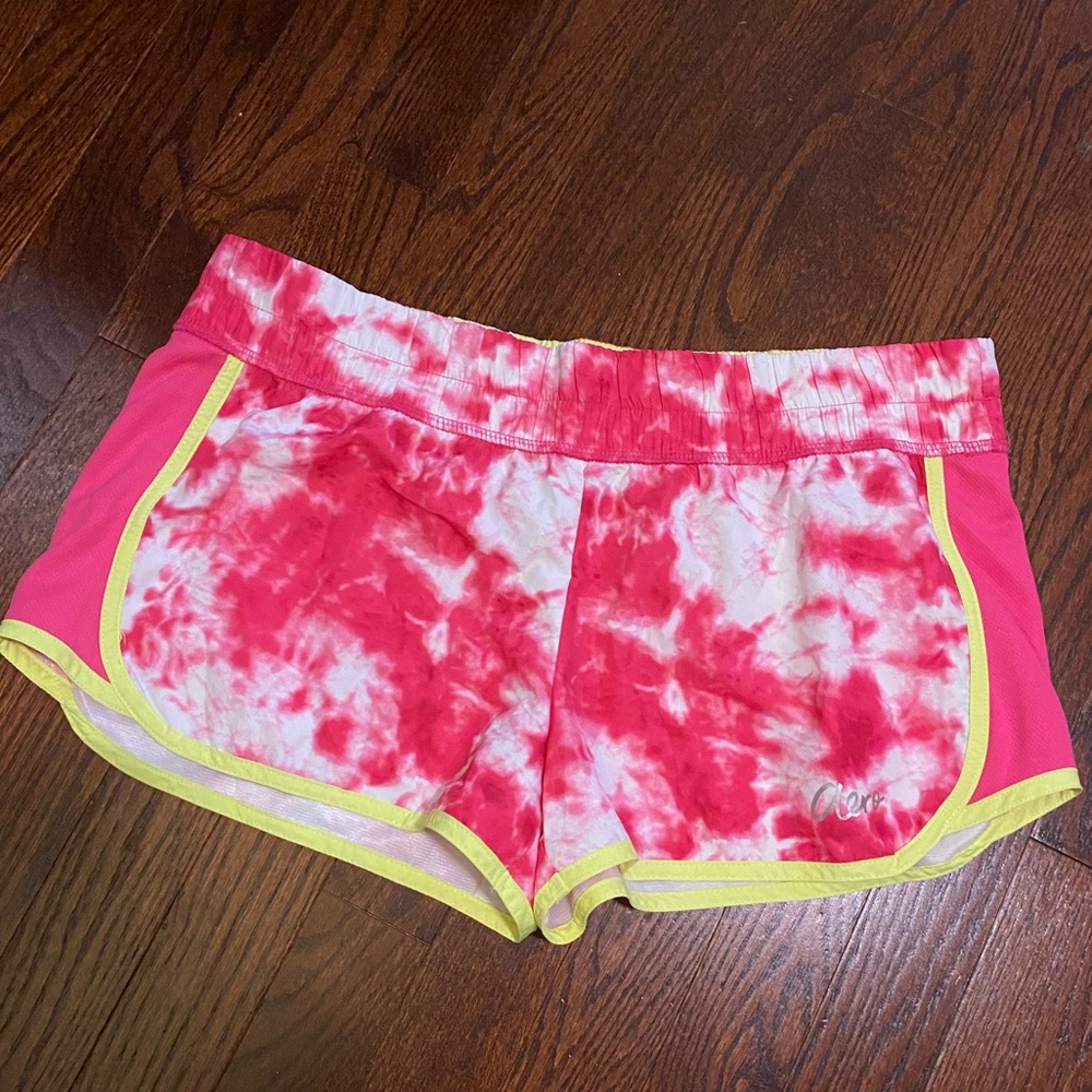 Women's Pink Tie-Dye Shorts